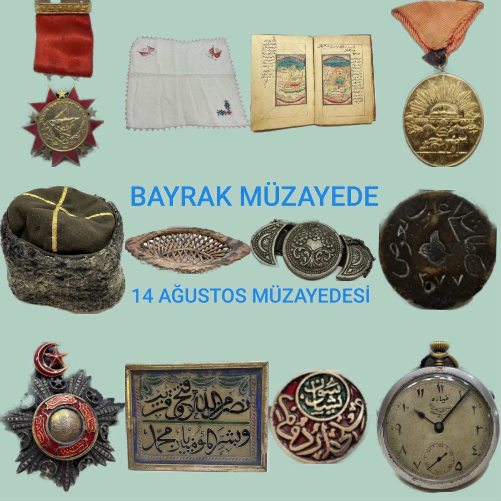 14 AĞUSTOS MÜZAYEDESİ - Bayrak Müzayede